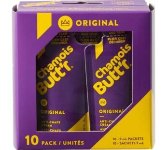 Chamois Butt’r Original Anti-Chafe Cream, 10-pack of 9mL packets
