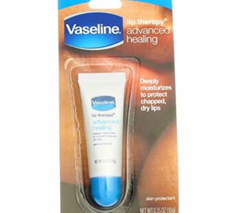 Vaseline Lip Therapy Lip Balm Tube, Advanced Healing, 0.35 oz