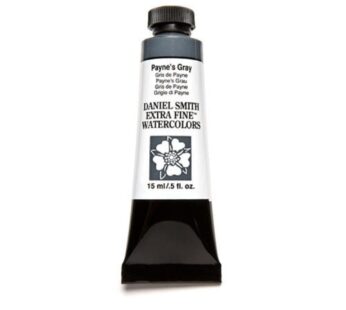Daniel Smith 284600065 Extra Fine Watercolor 15ml Paint Tube, Payne’s Gray, 0.5 Fl Oz (Pac