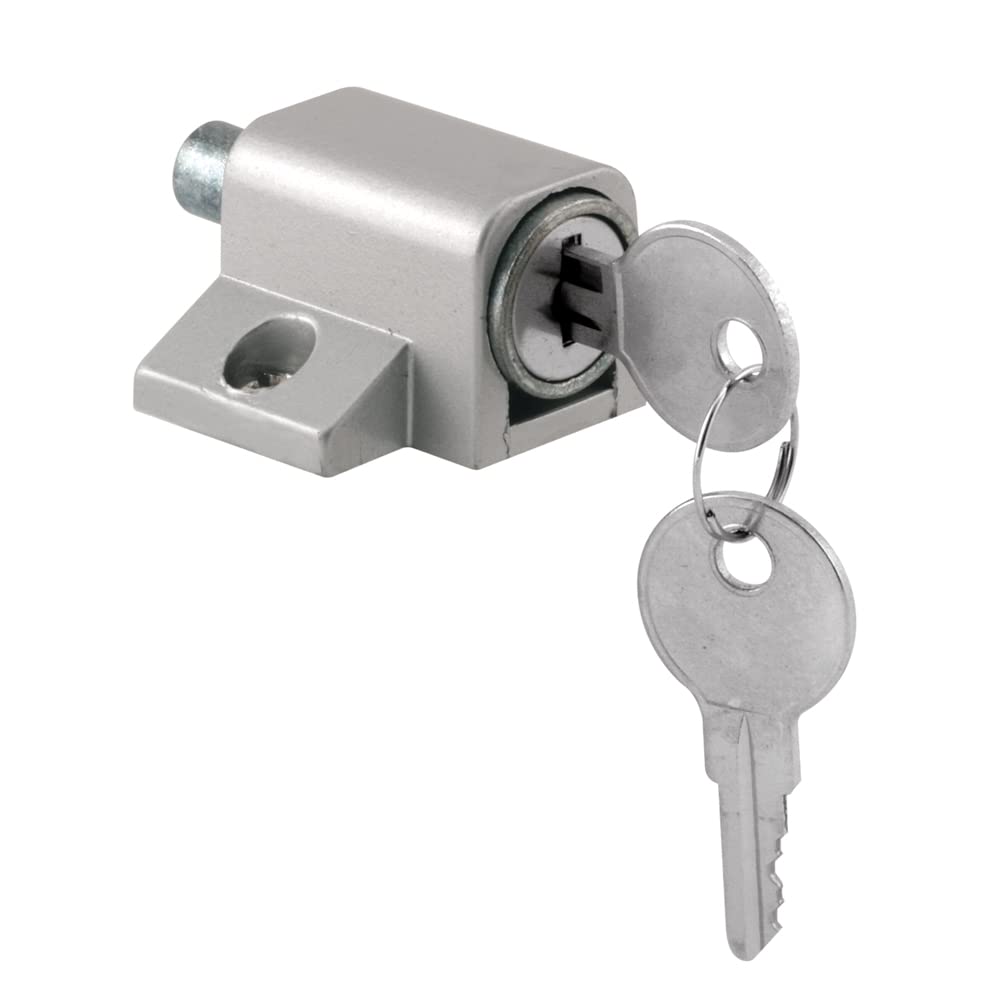 Prime-Line U 9861 Sliding Door Keyed Lock, Push-In ? Replace Broken Parts and Add Addition