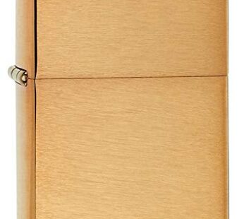 Zippo Lighter Solid brass with brushed finish