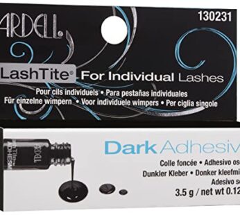 Ardell Lashtite Individual Lash Adhesive, Dark, 0.12-Ounce