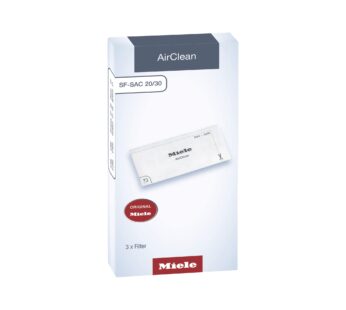 Miele Original AirClean Filters, for Everyday Freshness at Home, Safely Traps Dust, Pack o