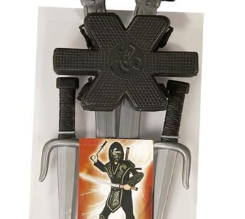 Rubie’s Dragon Ninja Child’s Backpack Weapon Set, Multicolor