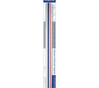 Staedtler 12-Inches Architect Triangular Scale (98718-31BK)
