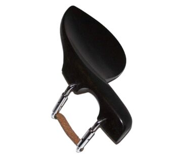 Guarneri 4/4 Violin Chinrest – Ebony with Standard Bracket (Original Version)