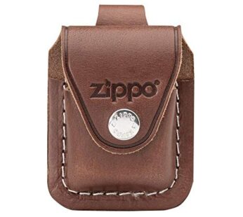 Zippo Lighter Pouch with Loop, Brown