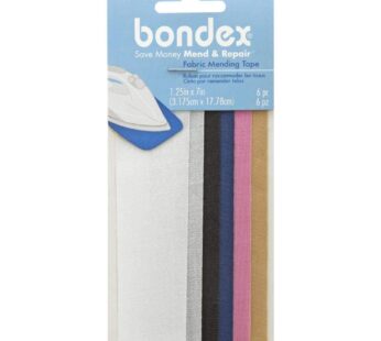 Bondex Iron-On Mending Tape 7″X1-1/4″ 6/Pkg-Multi