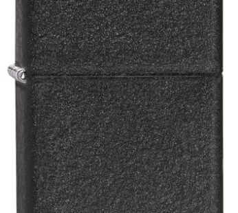 Zippo Black Crackle Pocket Lighter