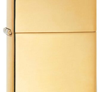 Zippo 254B High Polish Brass Pocket Lighter