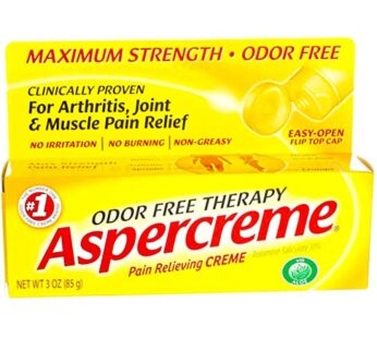 Aspercreme Maximum Strength Pain Relieving Creme 3 Ounce (88ml)