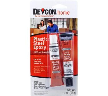 Devcon 52345 Plastic Steel Epoxy – 1 oz. 2-Part Tube