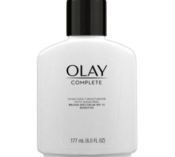 Olay Complete Lotion Moisturizer with SPF 15 Sensitive, 6.0 oz
