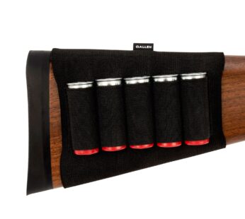 Allen Company Shotgun Shell Buttstock Holder – Shooting Accessories – Black