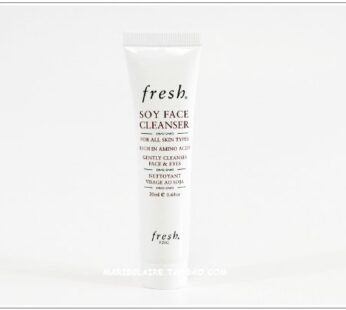Fresh SOY FACE CLEANSER For all skin type face & eye 20ml / 0.68 oz