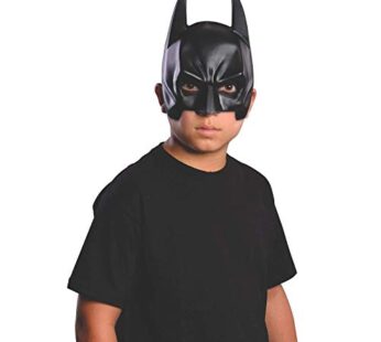 Rubie’s Costume Batman Child’s Chinless Vinyl Mask,Black