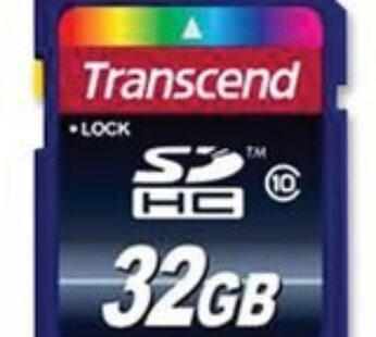 Transcend 32GB SDHC Class 10 – TS32GSDHC10