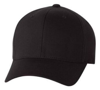 Flexfit Twill Cap XL/2XL Black
