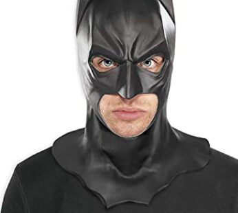 Rubie’s mens Batman the Dark Knight Rises Full Batman Mask Party Supplies, Multicolor, One