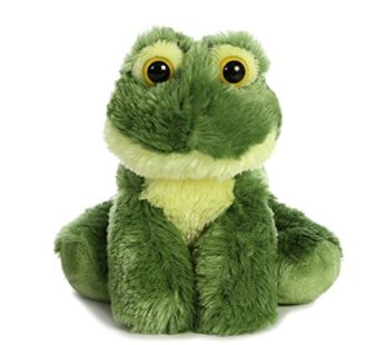 Aurora Adorable Mini Flopsie Frolick Frog Stuffed Animal – Playful Ease – Timeless Compa