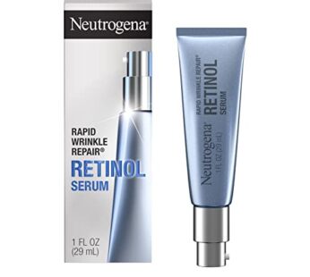 Neutrogena Rapid Wrinkle Repair Retinol Anti-Wrinkle Face Serum with Hyaluronic Acid, Dail