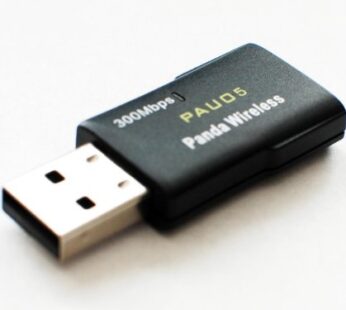 Panda 300Mbps Wireless N USB Adapter – Windows Vista/7/8/8.1/10, Mint, Ubuntu, Fedora, ope