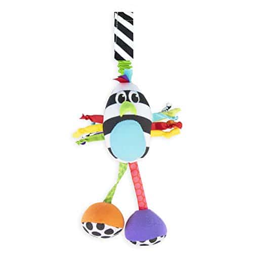 Sassy Boppin? Birdie | Developmental Plush Toy for Early Learning | High Contrast | Attach - Image 2