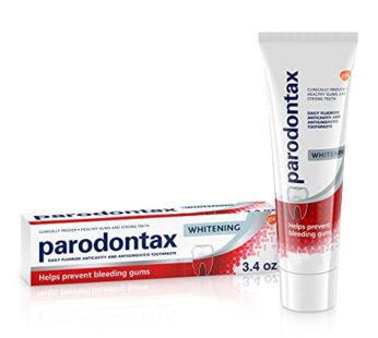 Parodontax Whitening Toothpaste for Bleeding Gums, Teeth Whitening and Gingivitis Treatmen
