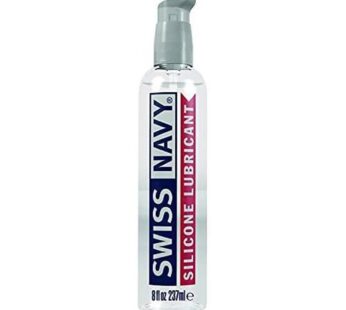 Swiss Navy Premium Silicone-Based Personal Lubricant & Lubricant Gel for Couples, 8 oz.