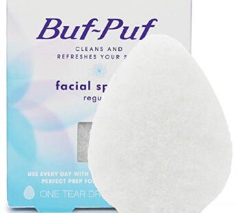 Buf-Puf Regular Facial Sponge, Dermatologist Developed, Removes Deep Down Dirt & Makeup th
