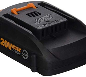 Worx WA3575 20V PowerShare 2.0 Ah Replacement Battery, Orange and Black