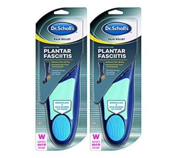 Dr. Scholls Plantar Fasciitis Orthotics Womens (Size 6-10) (Pack of 2)