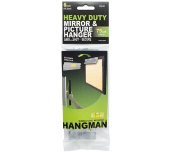 Heavy Duty Hangman Mirror & Picture Hanger W/Walldogs 6?