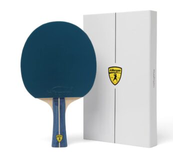 Killerspin Recreational Ping Pong Paddle, Table Tennis Racket With Wood Blade, Jet Basic R