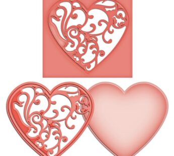 Spellbinders 54328 Shapeabilities Die D-Lites, Vines of Passion