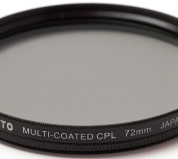 AGFA 72mm Multi-Coated Circular Polarizing (CPL) Filter