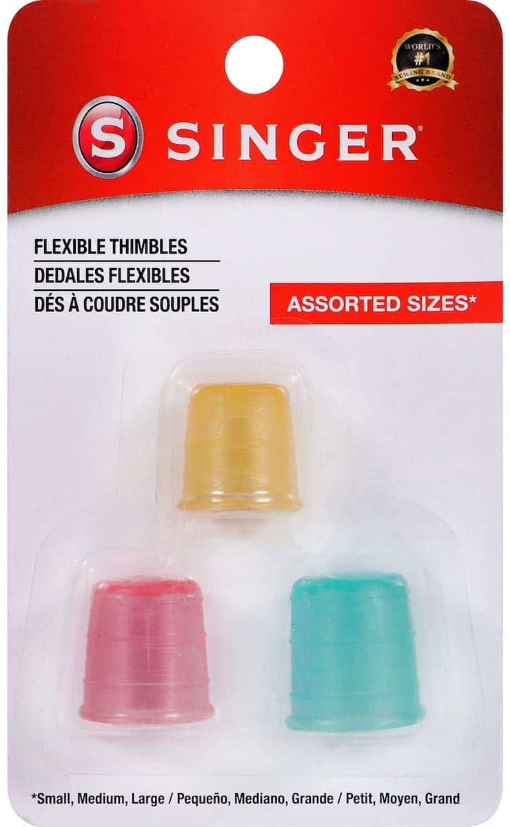 Singer 00480 Sew Cute Flexible Thimble, 3-Pack - Image 2