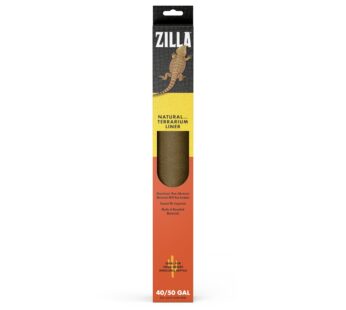 Zilla Reptile Terrarium Liner, Odor Reducing, Non-irritating, Ideal for Juvenile Reptiles