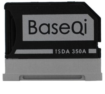 BASEQI Aluminum MicroSD Adapter for Microsoft Surface Book 13.5″ (Model-350A) – Add up to