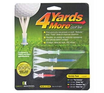 4 Yards More Golf Tee – Variety Pack (4 Tees)