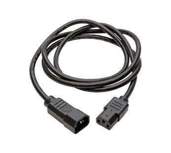 Tripp Lite Standard Computer Power Extension Cord 10A, 18AWG (IEC-320-C14 to IEC-320-C13)