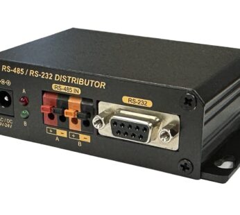 Cop Security 15-RS204 2-In-1 and 4 Out RS-485 Data Distributor/Converter (Black)