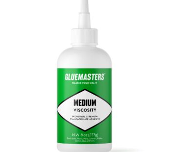 Professional Grade Cyanoacrylate (CA) Super Glue by GLUE MASTERS – Extra Large 8 OZ (226-g