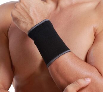 NeoTech Care Wrist Band Support Sleeve – Elastic & Breathable Knitted Fabric Compression B