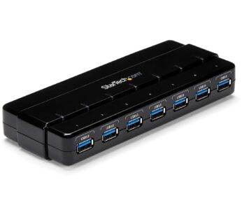 StarTech.com 7 Port USB 3.0 Hub Up To 5 Gbps 7 x USB Universal Multi Port USB Extend