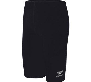 Speedo Boys Jammer Endurance+ Solid Usa Youth Swimsuit Separates, Speedo Black, 26 US