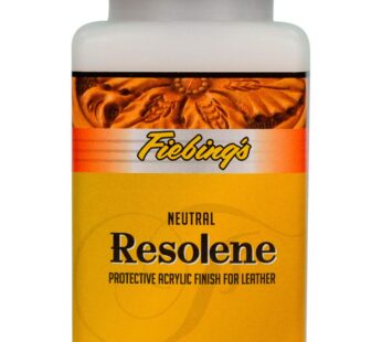 Fiebing’s Acrylic Resolene (4 oz, Neutral) – Protective Acrylic Leather Finisher – Glossy