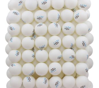 MAPOL 100 Pack White 3-Star Table Tennis Balls Advanced Training Ping Pong Ball