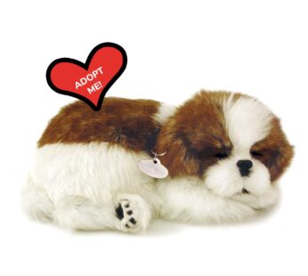 Perfect Petzzz – Original Shih Tzu, Realistic, Lifelike Stuffed Interactive Pet Toy, Compa