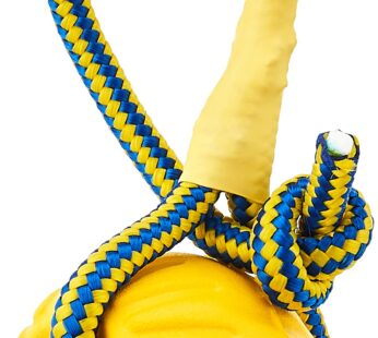 Starmark Swing ‘n Fling DuraFoam Ball Dog Toy Medium